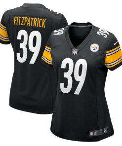 Alternative view of Minkah Fitzpatrick Pittsburgh Steelers Nike Women's  Game Jersey -  Black