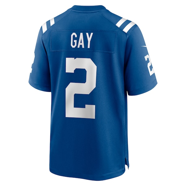 Matt Gay Indianapolis Colts Nike Game Player Jersey - Royal - Image 3