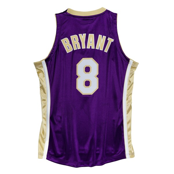 Kobe Bryant Los Angeles Lakers Hall of Fame Class of 2020 #8 Authentic Jersey - Purple/Gold - Image 3