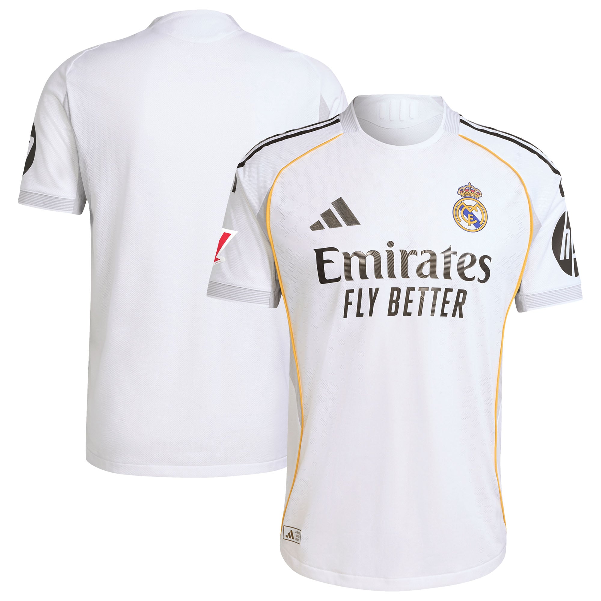 Los Merengues adidas 2025/26 Away Authentic Jersey - Blue/White - Image 6