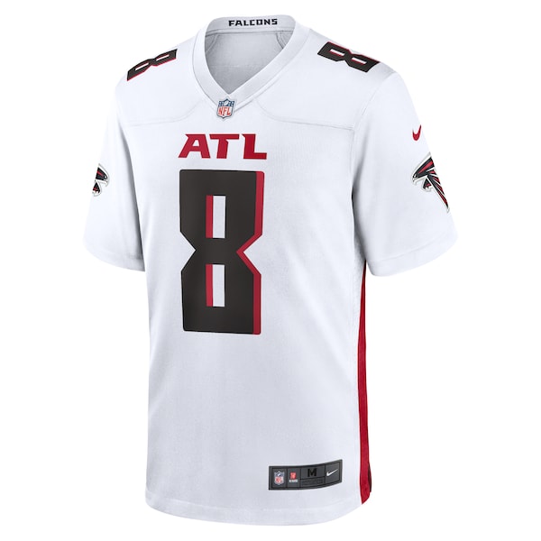 Kyle Pitts Sr. Atlanta Falcons Nike White Game Jersey - White - Image 2