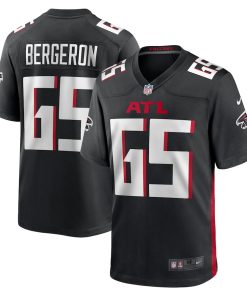 Matthew Bergeron Atlanta Falcons Nike Team Game Jersey -  Black