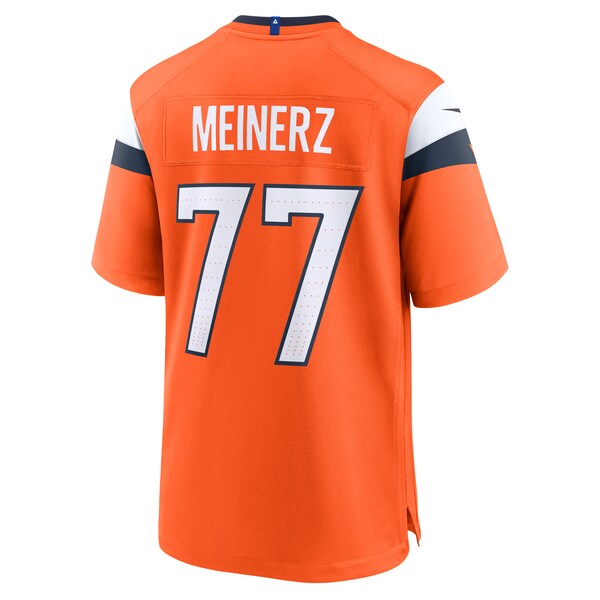 Quinn Meinerz Denver Broncos Nike Team Game Jersey - Orange - Image 4
