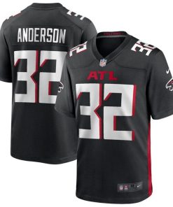 Jamal Anderson Atlanta Falcons Nike Game Retired Player Jersey - Black/Red