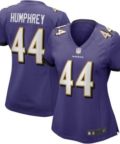 Marlon Humphrey Baltimore Ravens Nike Women's Game Player Jersey - Purple/Black