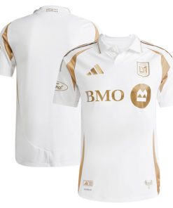 LAFC adidas 2025 Secondary Authentic Jersey - White