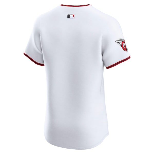 Cleveland Guardians Nike Home Elite Jersey - White - Image 3