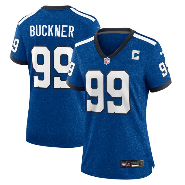 DeForest Buckner Indianapolis Colts Nike Women's Indiana Nights Alternate Game Jersey - Royal/Royal - Image 2
