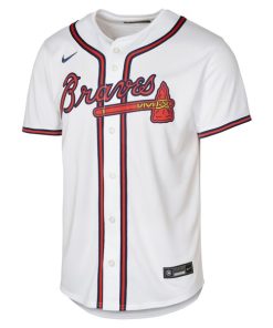 Alternative view of Matt Olson Atlanta Braves Nike Youth Home Limited Player Jersey - White