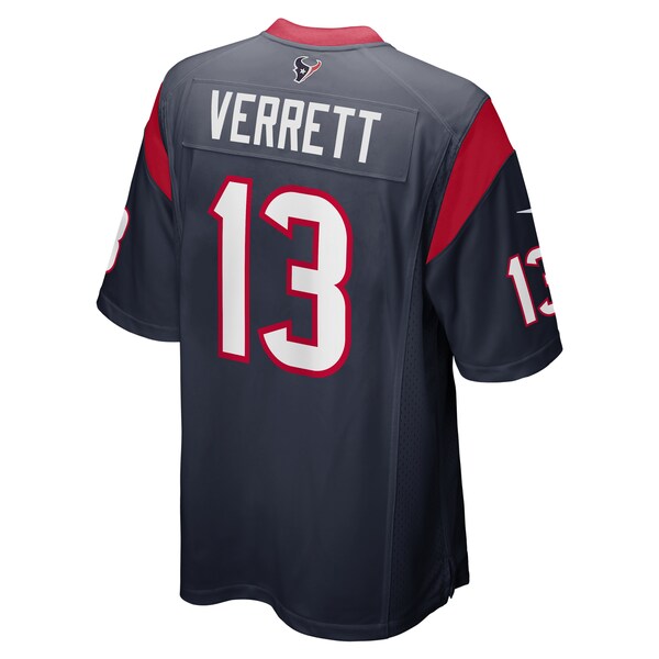 Jason Verrett Houston Texans Nike Game Jersey - Navy - Image 3