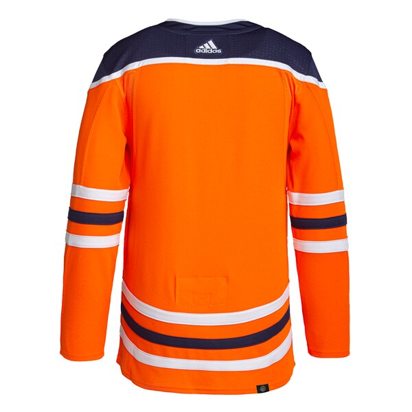Edmonton Oilers adidas Men's Home Authentic Jersey - Orange - Image 3