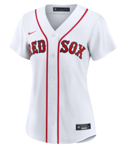 Alternative view of Ranger Su¨¢rez Boston Red Sox Nike Women's Home Replica Jersey - White