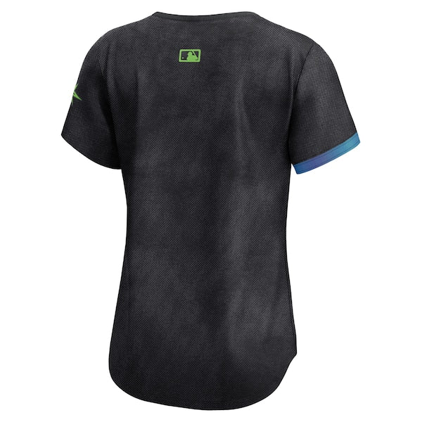 Tampa Bay Rays Nike Women's 2024 City Connect Limited Jersey - Charcoal - Image 3