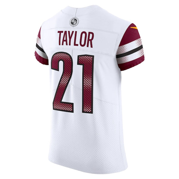 Sean Taylor Washington Commanders Nike Vapor Elite Retired Player Jersey - White/Black/Burgundy - Image 4