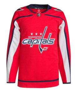 Alternative view of Washington Capitals adidas Home Primegreen Authentic Jersey - Red