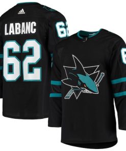 Kevin Labanc San Jose Sharks adidas Alternate Authentic Jersey - Black