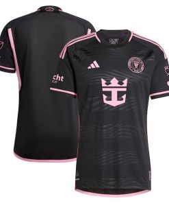 Inter Miami CF adidas 2024 La Noche Authentic Jersey - Black