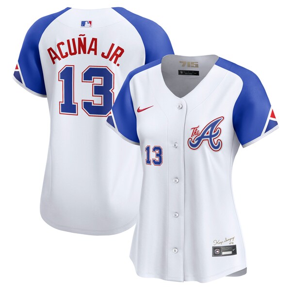 Ronald Acu?a Jr. Atlanta Braves Nike Women's City Connect Limited Player Jersey - White