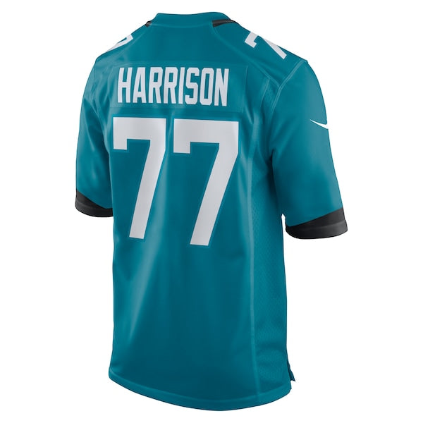 Anton Harrison Jacksonville Jaguars Nike 2023 NFL Draft First Round Pick Game Jersey - Teal - Image 3