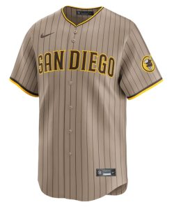 Alternative view of Fernando Tatis Jr. San Diego Padres Nike Alternate Limited Player Jersey?¨C Tan