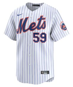 Alternative view of Sean Manaea New York Mets Nike Home Limited Player Jersey?¨C White