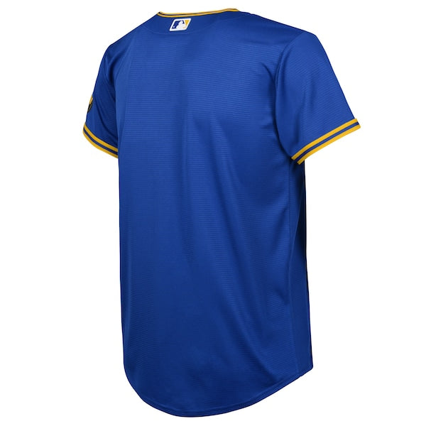 Seattle Mariners Nike Toddler 2023 City Connect Replica Jersey - Royal - Image 3