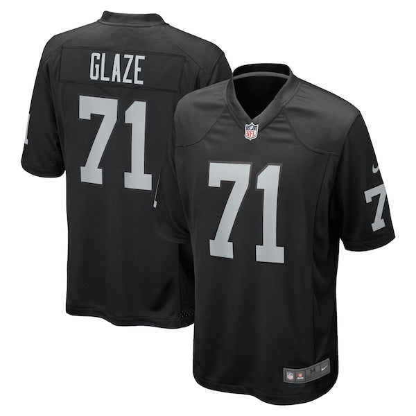 DJ Glaze Las Vegas Raiders Nike Team Game Jersey - Black