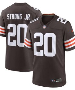 Pierre Strong Jr. Cleveland Browns Nike Team Game Jersey -  Brown