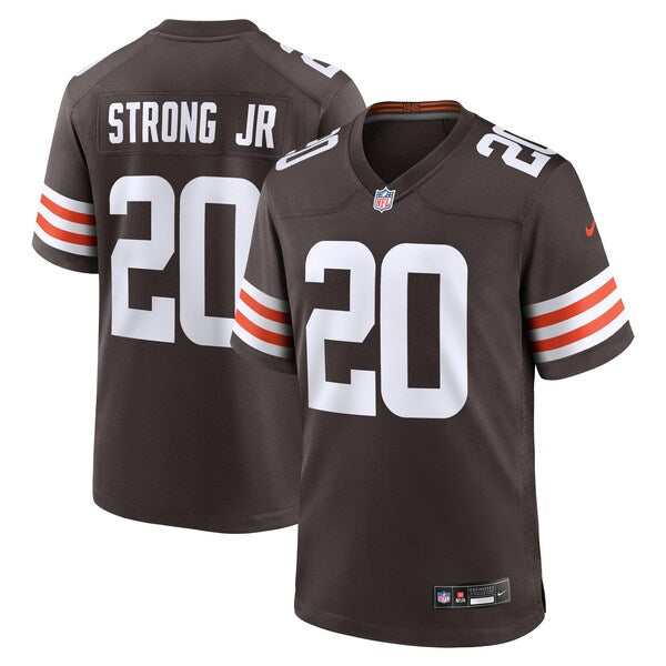 Pierre Strong Jr. Cleveland Browns Nike Team Game Jersey - Brown