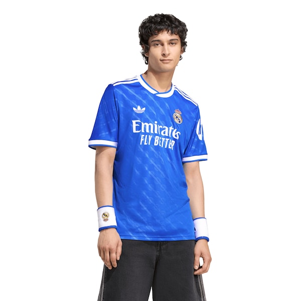 Los Merengues adidas 2025/26 Third Replica Jersey - Blue - Image 3