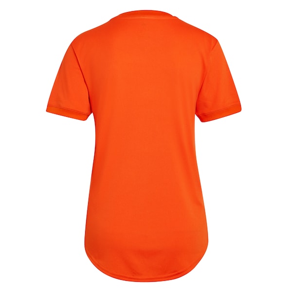 New York City FC adidas Women's 2022 The Volt Kit Replica Blank Jersey - Orange - Image 3