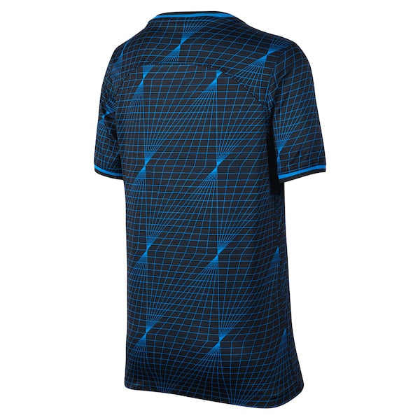 Chelsea Nike Youth 2023/24 Away Stadium Replica Jersey - Navy - Image 3