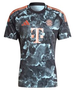 Alternative view of Thomas M¨¹ller Bayern Munich adidas 2024/25 Away Replica Player Jersey - Black