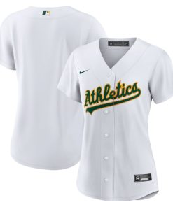 Oakland Athletics Nike Women's Home Blank Replica Jersey - White