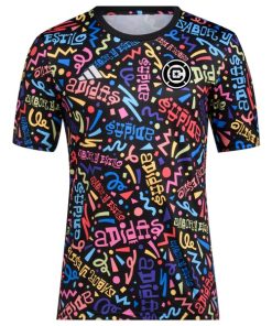 Alternative view of Chicago Fire adidas 2024 Hispanic Heritage Pre-Match Top - Black