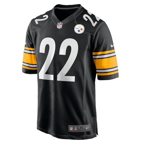 Najee Harris Pittsburgh Steelers Nike Game Jersey - Black - Image 2