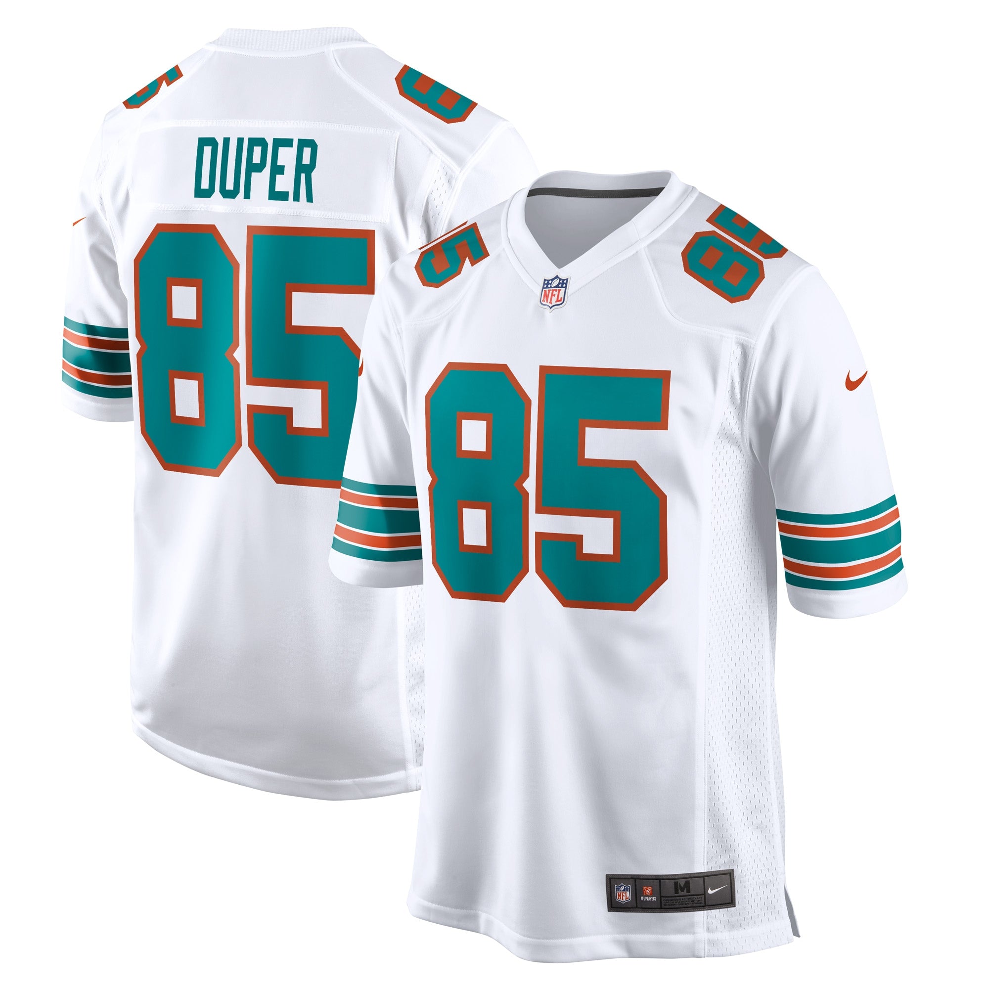 Mark Duper Miami Dolphins Nike Retired Player Jersey - Aqua/White - Image 5