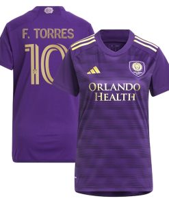 Facundo Torres Orlando City SC adidas Women's 2024 The Wall Kit Replica Player Jersey?¨C Purple