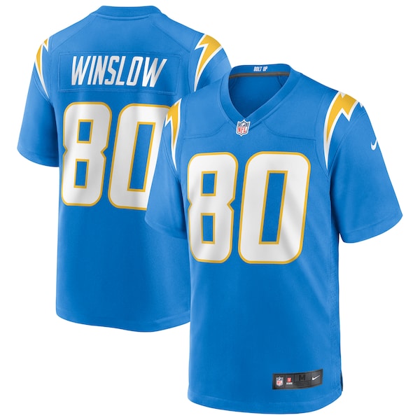 Kellen Winslow Los Angeles Chargers Nike Game Retired Player Jersey - Powder Blue/Navy - Image 2