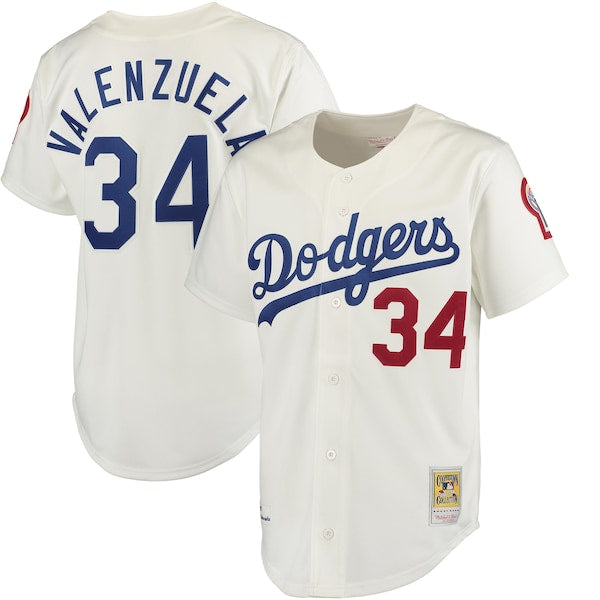 Fernando Valenzuela Los Angeles Dodgers Authentic Jersey - White