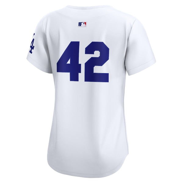 Los Angeles Dodgers Nike Home 2025 Jackie Robinson Day Limited Jersey?ยจC White - Image 5