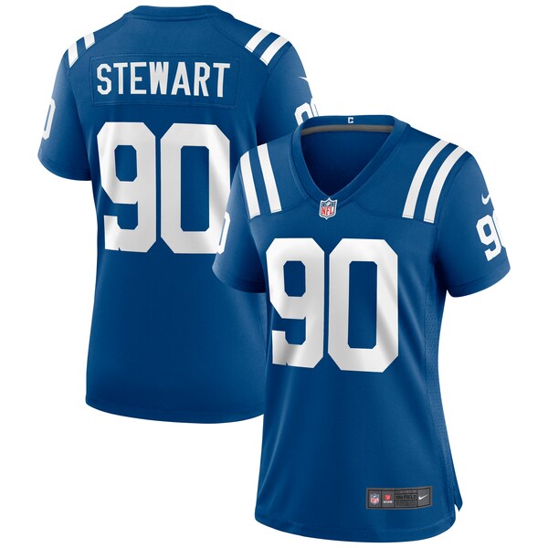 Grover Stewart Indianapolis Colts Nike Women's Game Jersey - Royal/Blue - Image 4