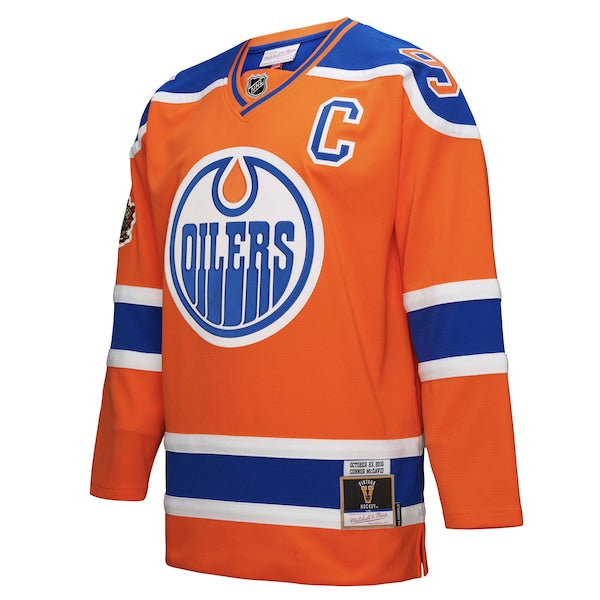 Connor McDavid Edmonton Oilers Power Play Jersey - Orange - Image 2