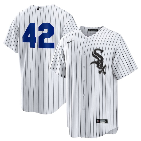 Chicago White Sox Nike Home 2025 Jackie Robinson Day Replica Jersey - White