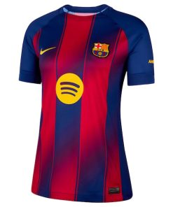 Alternative view of Barcelona Nike Women's 2025/26 Home Replica Jersey - Navy