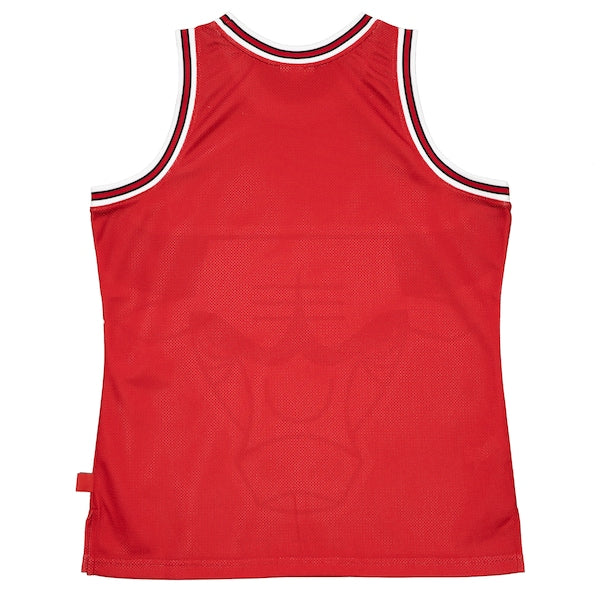 Chicago Bulls Hardwood Classics Blown Out Fashion Jersey - Red - Image 3
