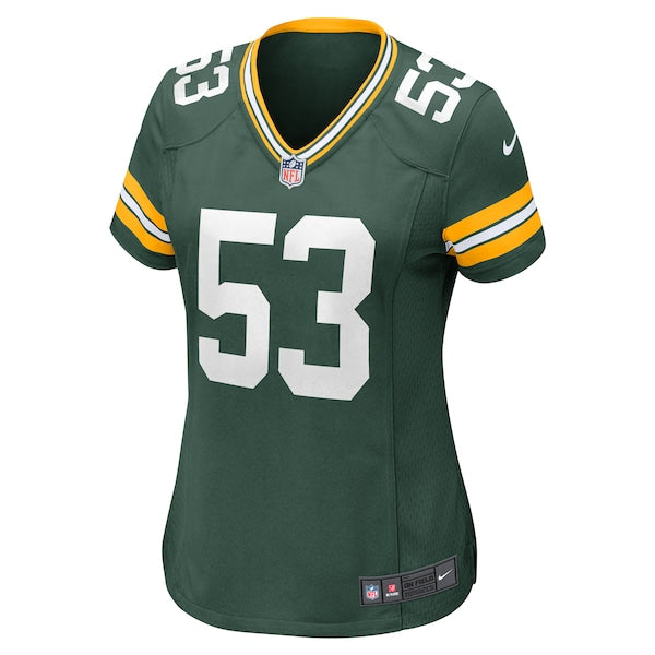 Arron Mosby Green Bay Packers Nike Women's Team Game Jersey - Green - Image 2