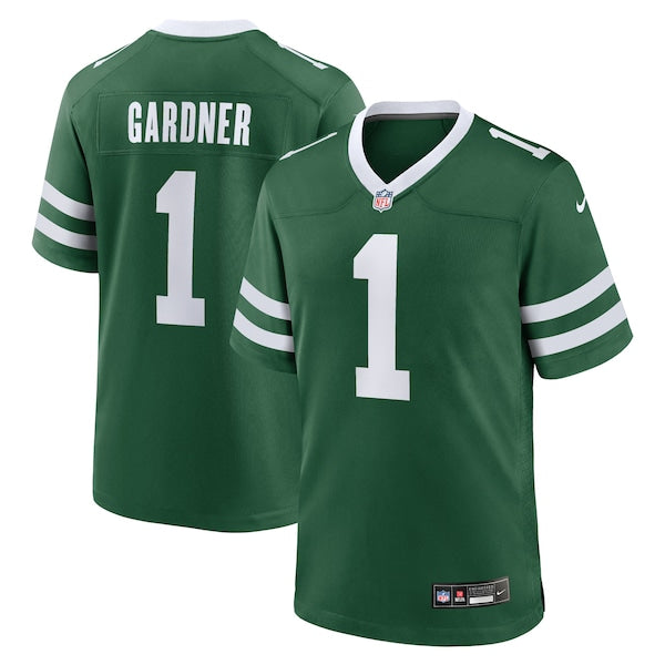 Ahmad Sauce Gardner New York Jets Nike Game Jersey - Legacy Green - Image 2