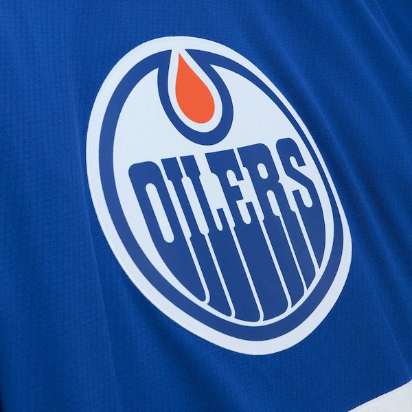 Paul Coffey Edmonton Oilers 1986/87 Blue Line Player Jersey - Royal - Image 4