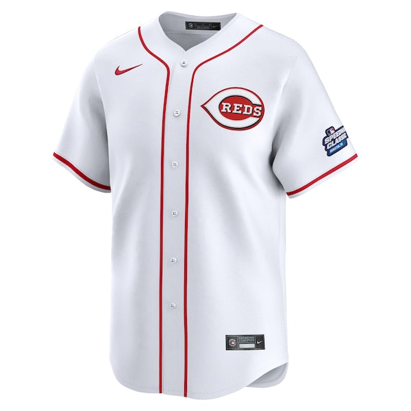 Cincinnati Reds Nike 2025 MLB Speedway Classic Home Limited Jersey - White - Image 2